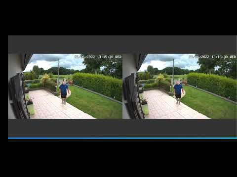 Демонстрація роботи відеокамери Reolink TrackMix в режимі автотрекінгу