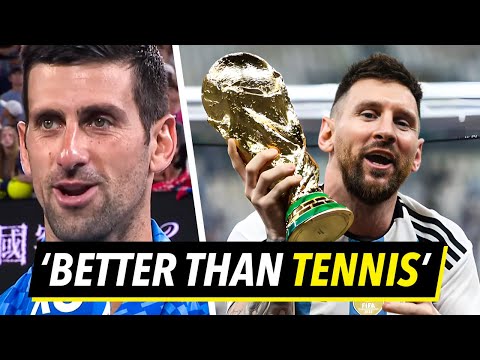 Novak Djokovic LOVED The FIFA World Cup.. Here's Why
