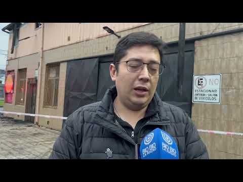 Gran incendio consumió instalación de faenas de empresa EBCO en Concepción