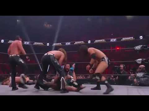 Kenny omega(Super elite) Big Botch powerbomb attempt om luchasauras