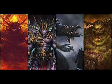 Magyar Warhammer 40k 9. kiadás Chaos Daemon Codex ismertető