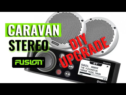 Caravan Fusion Stereo Upgrade - Easy DIY Installation