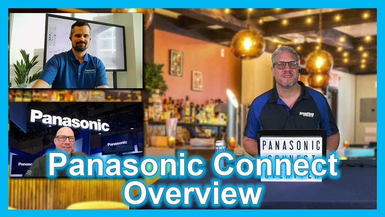 Panasonic's Latest PTZ Camera, Software, & Pro Audio Technology