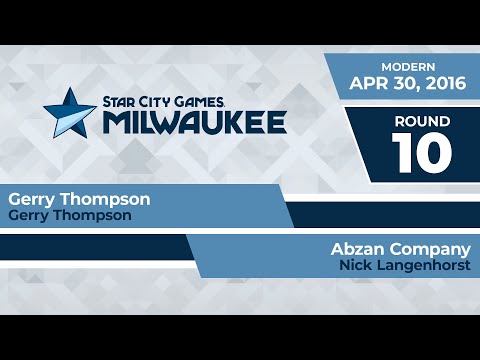 SCGMKE: Round 10 - Gerry Thompson vs Nick Langenhorst | Modern