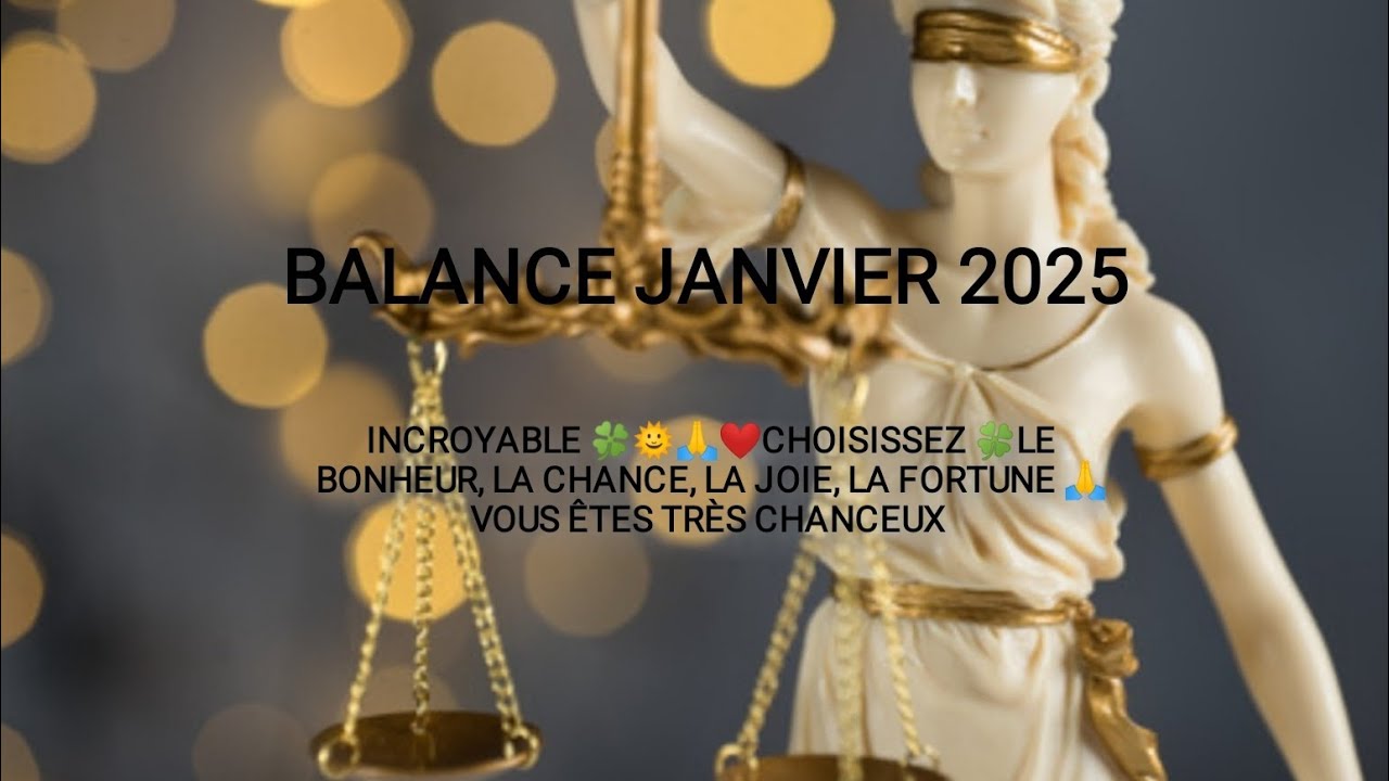 BALANCE JANVIER 2025 ❤️🍀🙏🌞VOUS ÊTES DE LOIN LES PLUS CHANCEUX 🎁🍀🙏🌞❤️INCROYABLE