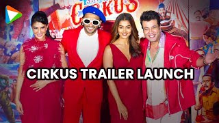 Grand trailer launch of Cirkus Rohit Shetty, Ranveer Singh, Jacqueline Fernandez, and other starcast