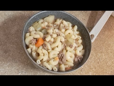 How To Make POOR MAN'S SOUP ~ Budget Pantry Meal Recipe #food #recipes