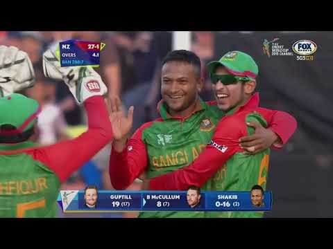 Thriller! New Zealand vs Bangladesh CWC 2015 | Full Highlights |  NZ vs BAN 2015