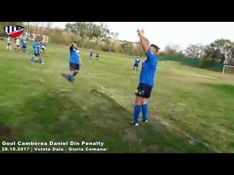 Gool Camberea Daniel Din Penalty | 29.10.2017 | Vointa Daia - Gloria Comana [ Video ]