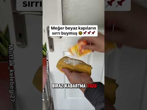 It turns out that the secret of white doors is hidden in this😯 #cleaning #suggestion #cleaningvlog