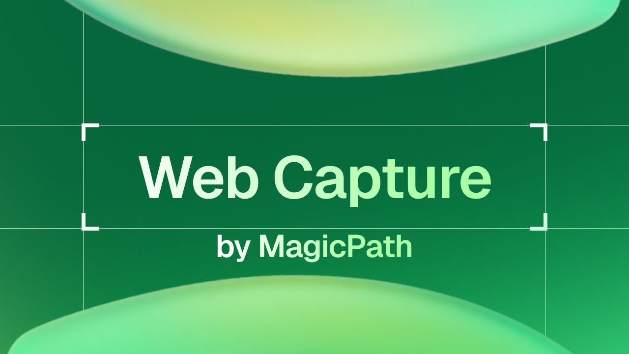 Copy Any Web UI &rarr; Pixel-Perfect React Components (Web Capture Demo) - YouTube