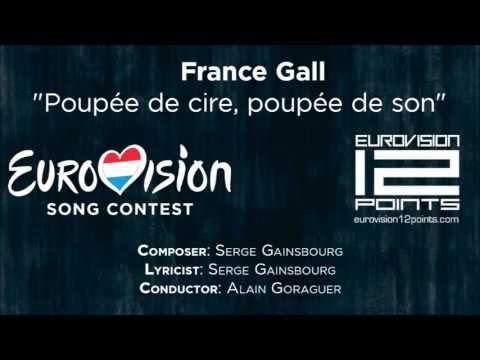France Gall  "Poupée de cire, poupée de son"  1965 Eurovision Song Contest