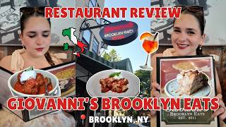 RESTAURANT REVIEW: 🍝🇮🇹 Giovanni's Brooklyn Eats 📍Park Slope, Brooklyn
