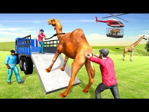 Animal Zoo Construction Simulator Building - Animal Transport Zoo Construction Android Gameplay