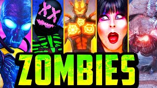 ALL IW ZOMBIES EASTER EGGS!! [SPEEDRUN] (Call of Duty: Zombies)