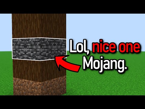 Spruce Trees BREAK BEDROCK now. Nice.