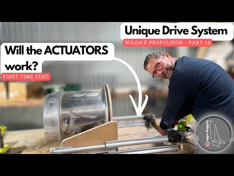 Testing the Actuators | Propulsion Series Part 14 | S03E57 | Building Wilda