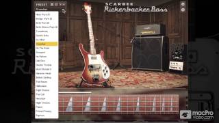 Video thumbnail for Native Instruments - Scarbee Rickenbacker Bass - Pt. 1 The Interface by macProVideoDotCom