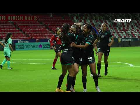 Gol #48 y #49 Alicia Cervantes vs Toluca | Jornada 17 Apertura 2021