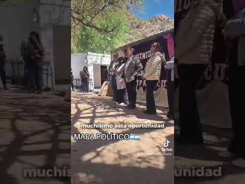 Quintela en LLANTO inauguró obras en el pueblo de Chepesy abogó por la justicia distributiva