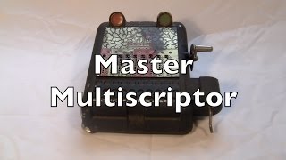 Master Multiscriptor Review / HowTo