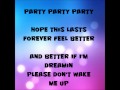 Ashley Jana- Party Party Party Lyrics♥
