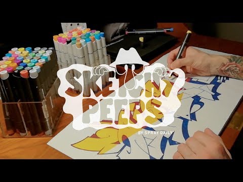 SKETCHY PEEPS 016 - ACEUNO