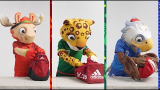 FIFA WHATS IN MY BAG? The Official FIFA World Cup 26 Mascots