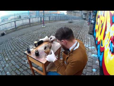 Hand Dyed shoe company