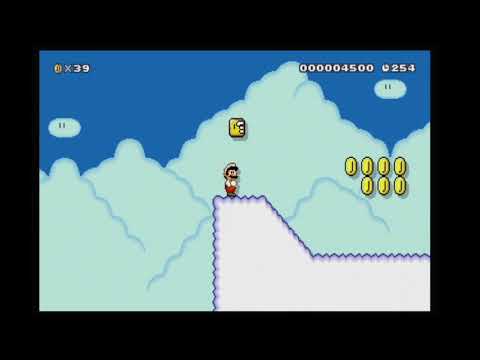 Super Mario Maker 2 - Lift of the Cloud World