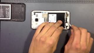 Samsung Galaxy J5 2015 SM-J500 how to disassembly.