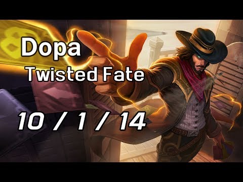 Dopa Twisted Fate 10/1/14 vs Taliyah