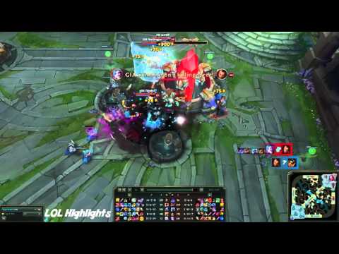 SKT T1 Faker Darius TOP EUW Solo Q Highlights (2015 10 07)