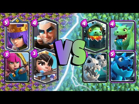 ARCHER TEAM 🆚 DRAGON TEAM - 4v4