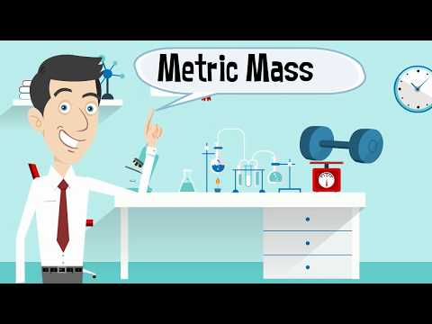 What is the metric unit for measuring mass?