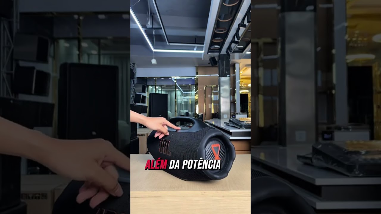 Miniatura da avaliação em vídeo de Caixa de Som Portátil JBL Boombox 4 Bluetooth com Áudio Lossless