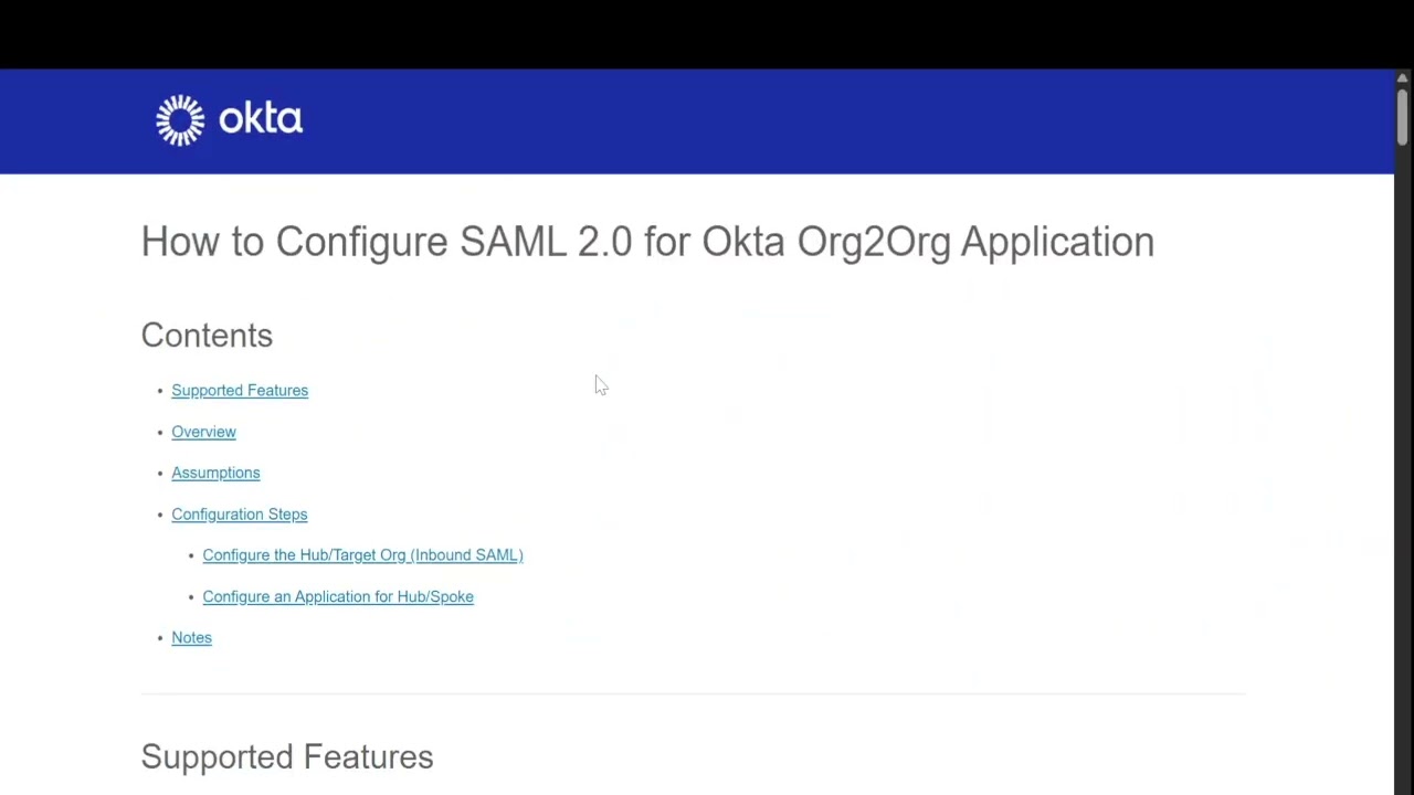 Okta Org2Org Configuration Lab | SAML SSO + JIT Provisioning