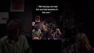 Nirvana singing seasons in the sun