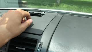 2006-2012 Ford Fusion Evap Temp Sensor replacement - SHORTCUT, no dash pull
