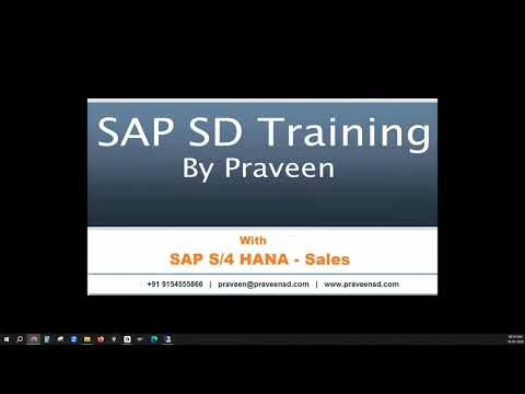 SAP S4 HANA Sales AATP Session | SAP S4 HANA sales Training