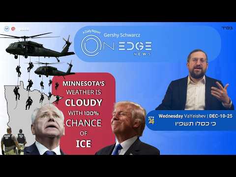 Minnesota’s Weather is Cloudy with 100% Chance of "ICE" | On Edge News | Gershy Schwarcz