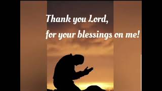 Chris Else - Thank You Lord ( For your blessings on me) Official Lyric Video