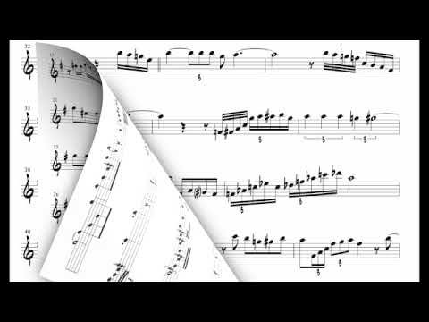 "April in Paris "  Charlie Parker with strings Transcription