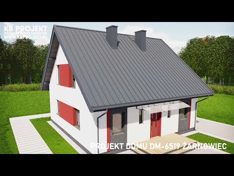 Projekt domu Żarnowiec DM-6519 | KB Projekt
