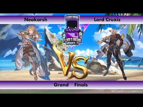 Flynn's Arcade 076 Grand Finals - Neokarsh (Katalina) Vs Lord Cruxis (Eustace) Granblue Fantasy VS