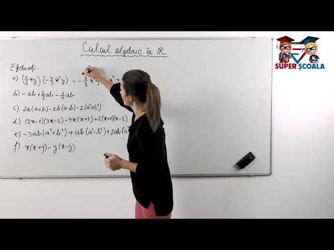 Clasa a VIII-a - Calcul algebric în R