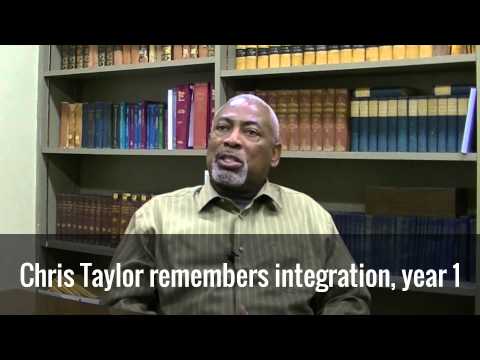 Chris Taylor remembers integration, year 1