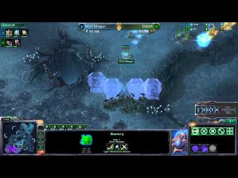 Idra (Z) vs Minigun (P) on Xel'Naga Caverns - G3 - SC774