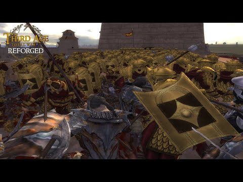 MISTRAND, GRAND REBELLION OF THE LOKE-KHAN (Siege Battle) - Third Age: Total War (Reforged)