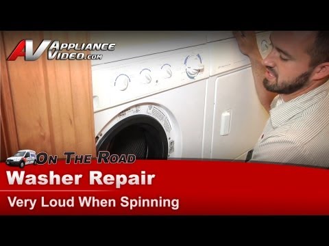 Frigidaire Washer Repair - Loud When Spinning - Shell Rear Bearing